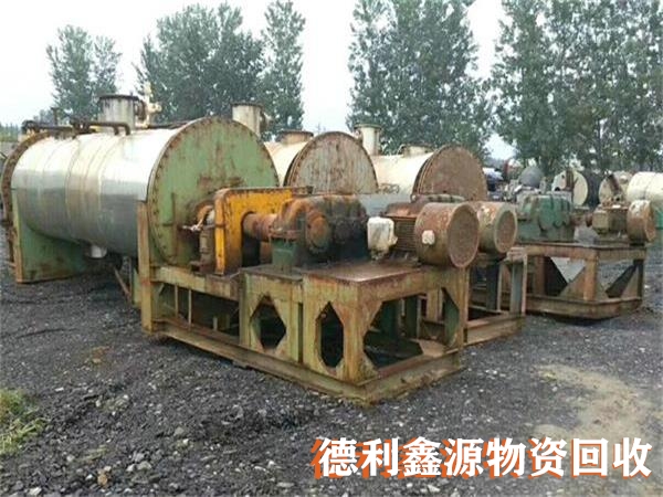 二手化工设备回收、油脂设备回收、二手饲料设备回收