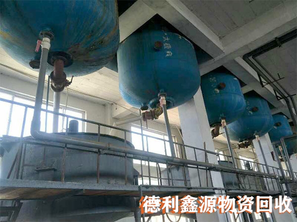 天津化工设备回收,化工厂回收,反应釜,泠凝器回收
